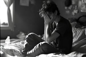 un-adolescente-que-sufre-de-resaca
