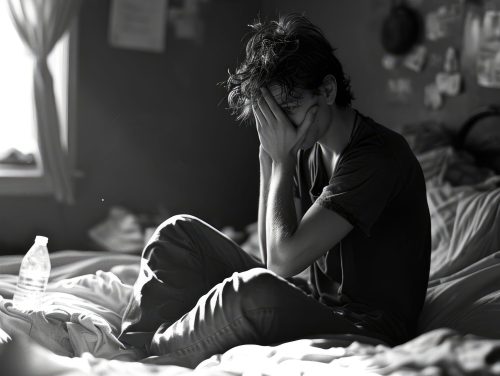 un-adolescente-que-sufre-de-resaca