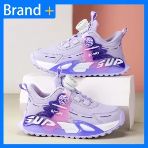 Zapatos Deportivos para Niñas, Otoño, Nuevos, de Cuero de Alta Calidad, Cómodos, Suaves, Casuales para Estudiantes, Zapatos de Moda Versátiles para Niños, Zapatos para Correr