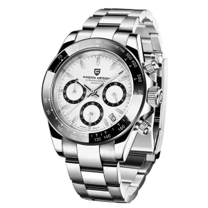 2025 PAGANI DESIGN nuevo PD1644 esfera de meteorito relojes de pulsera de cuarzo para hombre 100M cronógrafo de cristal de zafiro relogio masculino