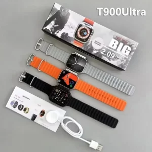 Venta al por mayor T900 Ultra reloj inteligente hombres 49mm serie 9 pantalla AMOLED NFC brújula impermeable para Apple Watch IWO Ultra 9 Smartwatch