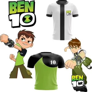 Camisetas de Cosplay de Anime americano Omnitrix Ben10, camiseta con estampado 3d de Ben Tennyson para chico, camiseta de dibujos animados de verano para adultos, camisetas de manga corta Harajuku Y2k