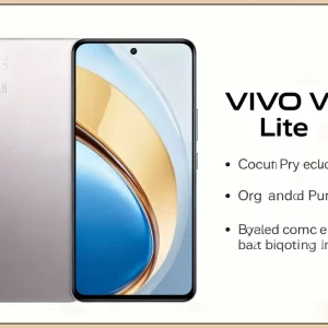 VIVO V40 Lite Smartphone 6,78 ''HD + pantalla 50MP cámara Dual 5000mAh batería grande 44W carga rápida Android 14 teléfono móvil