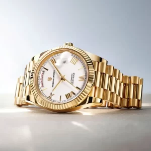 Reloj Automático de Lujo PAGANI DESIGN 2026 Nuevo DD40 Dorado y Blanco para Hombre, TMI NH36A, Fecha, Semana, 100M Resistente al Agua, Relojes Mecánicos para Hombre