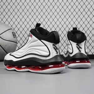 Zapatillas de baloncesto para hombre, transpirables, con amortiguación, antideslizantes, para correr, entrenamiento de gimnasia, zapatillas de baloncesto atléticas para mujer