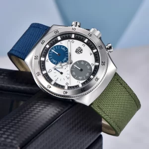 RollsTimi-relojes de cuarzo de lujo para hombre, cronógrafo para deportes al aire libre, espejo de zafiro, resistente al agua, luminoso, BGW9, novedad de 2026