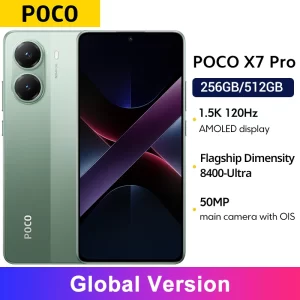 Versión Global POCO X7 Pro Smartphone Dimensity 8400-Ultra 6000mAh 90W HyperCharge NFC 6,67 "1.5K 120Hz Pantalla AMOLED
