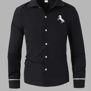 Esta camisa de manga larga para niños presenta un color sólido con puños en contraste, lo que la convierte en una opción moderna y versátil para el uso diario y actividades al aire libre, para adolescentes.