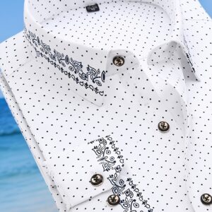 ¡Han llegado las nuevas camisas de manga larga para hombre, ideales para primavera y verano 2025!